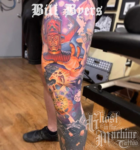 Explore still i rise tattoo ideas, creative tattoo ideas in Brighton, available at Ghost in the Machine Tattoo