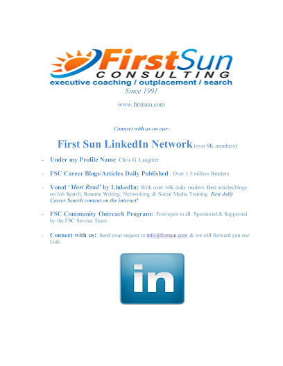 First Sun Consulting, LLc- Outplacement Service