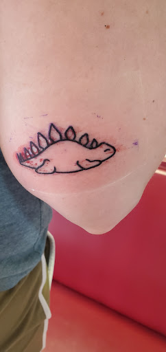 Explore garfield tattoo ideas, creative tattoo ideas in Kill Devil Hills, available at Croatan Tattoo Company