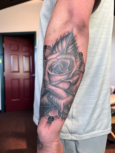 Explore old english tattoo ideas, creative tattoo ideas in Spokane, available at DZ INK TATTOO PARLOR