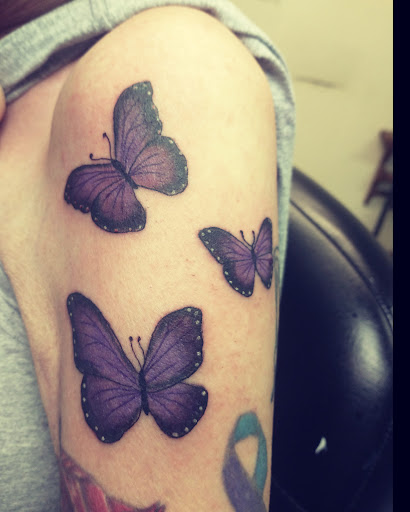 Explore simple forearm tattoo ideas, creative tattoo ideas in Carbondale, available at MsCandyTattoo