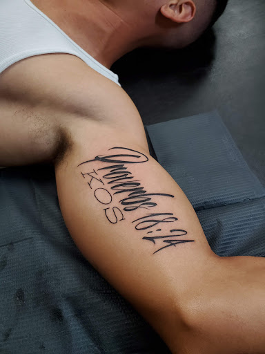 Explore evil dead tattoo ideas, creative tattoo ideas in Bakersfield, available at CLASSIC STANDARD TATTOO CO.