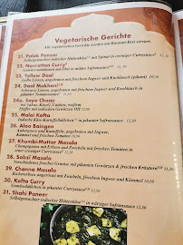 Indian Palace Hameln à Hamelin menu