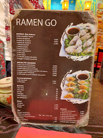 Ramen Go à Marseille menu