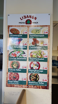 Restaurant libanais Libanon à Munich (la carte)