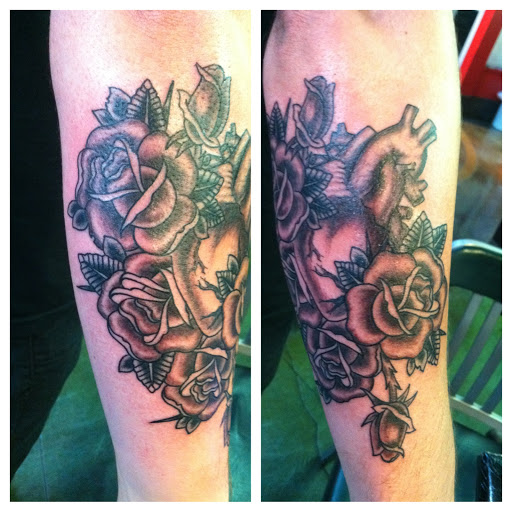 Explore anthony bourdain tattoo ideas, creative tattoo ideas in Reno, available at Aces Tattoo