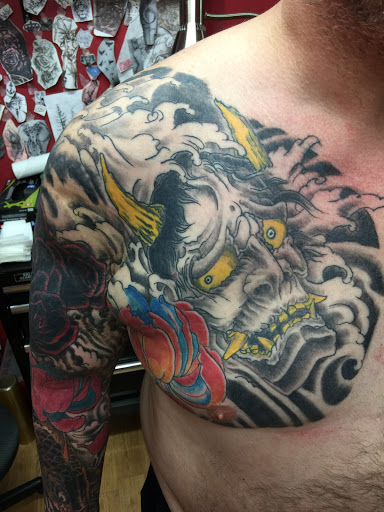 Explore religious tattoo ideas, creative tattoo ideas in Jackson Heights, available at Jackie