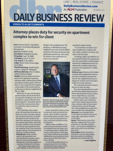 Personal Injury Attorney «Personal Injury Law Offices of Joseph I Lipsky», reviews and photos