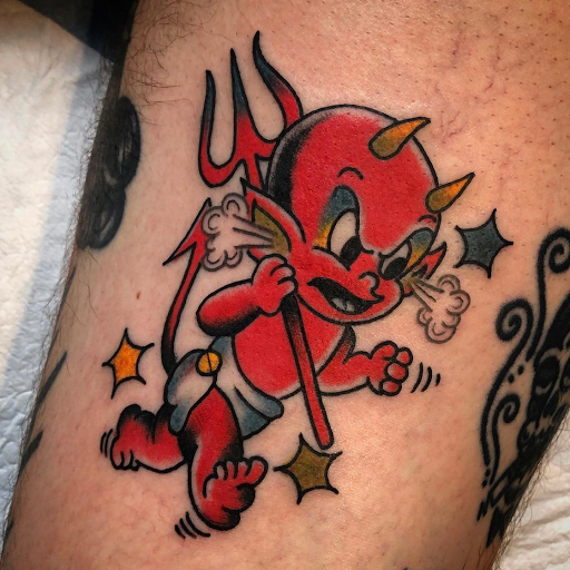 Explore tribal bear tattoo ideas, creative tattoo ideas in Sacramento, available at 13 MAG TATTOO