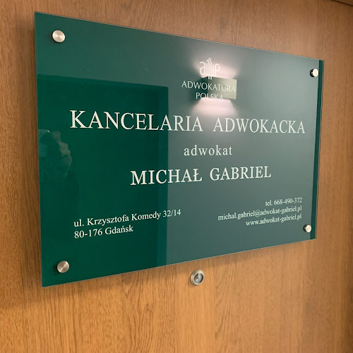 Kancelaria Adwokacka adwokat Michał Gabriel