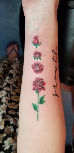 Explore cross forearm tattoo ideas, creative tattoo ideas in Windsor Locks, available at Reigning Ink Tattoo Studio