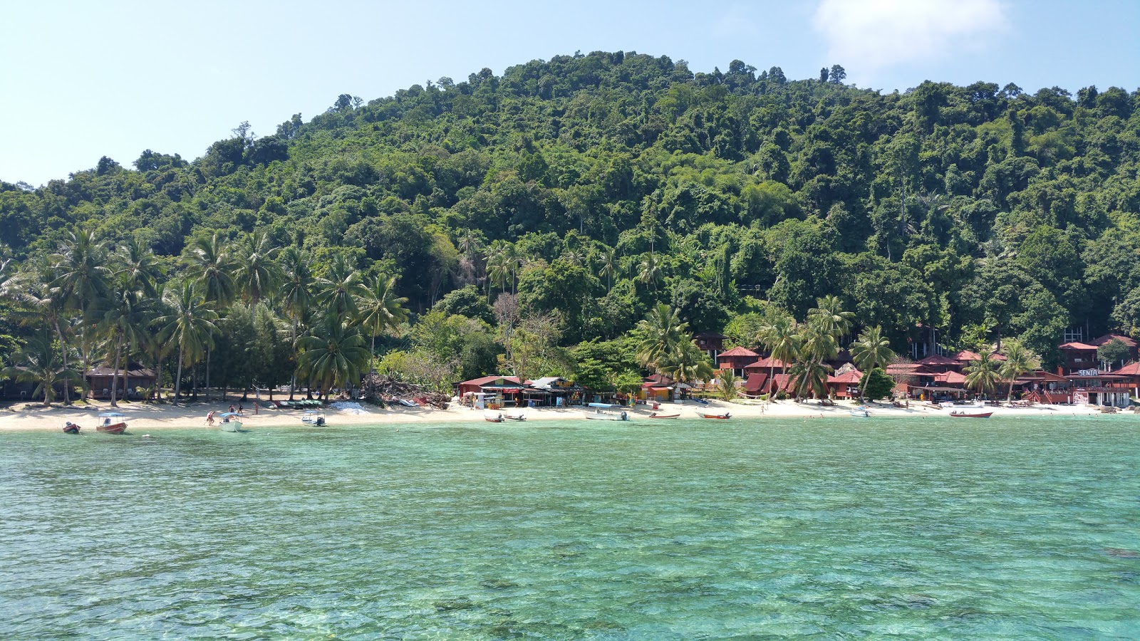 Fotografie cu Coral Bay Perhentian Kecil cu golful spațios