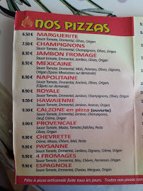 Pizzas du Golfe Sainte-Maxime à Sainte-Maxime menu