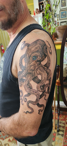 Explore tattoo ideas arm sleeve, creative tattoo ideas in North Conway, available at Ampersand Tattoo