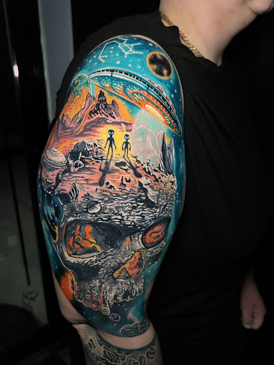Explore elliott smith tattoo ideas, creative tattoo ideas in Ozone Park, available at Rebel Ink Tattoo & Piercing