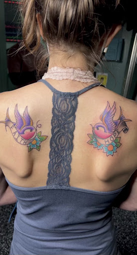 Explore michelangelo tattoo ideas, creative tattoo ideas in Meridian, available at Creative Pain Tattoo Studio