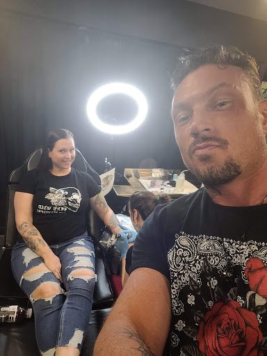 Explore minimal couple tattoo ideas, creative tattoo ideas in Las Vegas, available at Work of Art Tattoo and Piercing