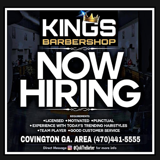 Barber Shop «Kings Barber Shop», reviews and photos, 52 S Broad St #400, Porterdale, GA 30014, USA