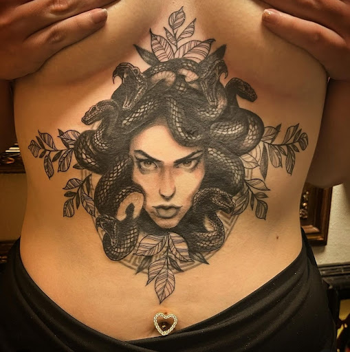 Explore horse tattoo ideas, creative tattoo ideas in Santa Clara, available at Vamp Body Art piercings and tattoo studio