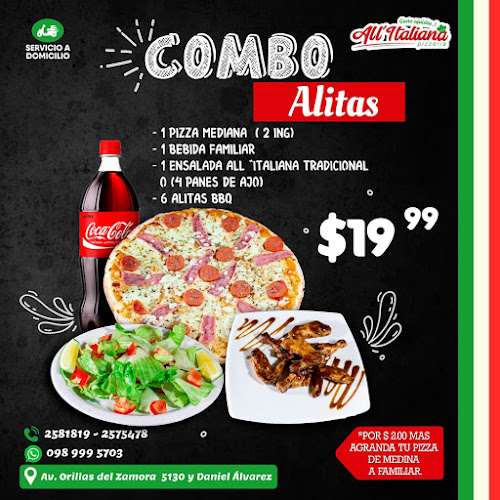 Comentarios y opiniones de All`Italiana Pizzeria