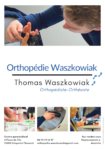 Magasin de matériel médical Orthopedie Waszkowiak Criquetot-l'Esneval