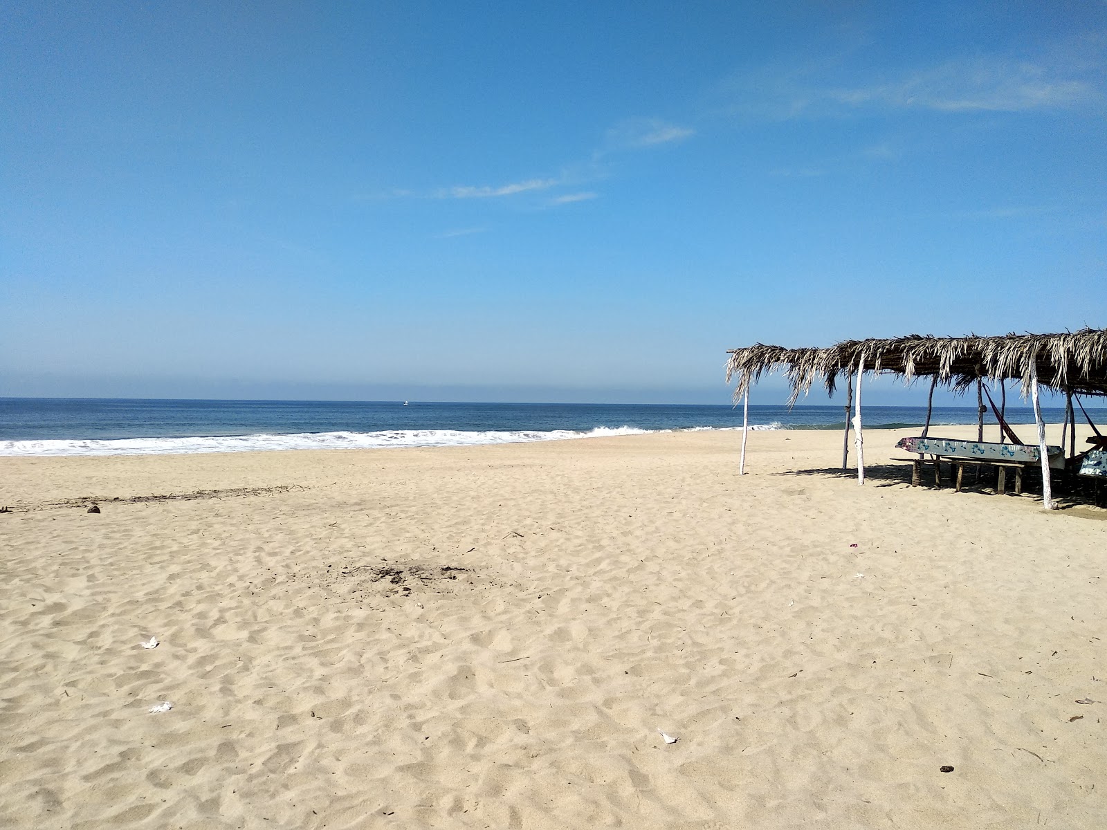 Playa Barra de Coyuca的照片 具有非常干净级别的清洁度