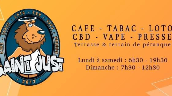 LE SAINT JUST - Café • Tabac • CBD • Vape Saint-Just-d'Ardèche