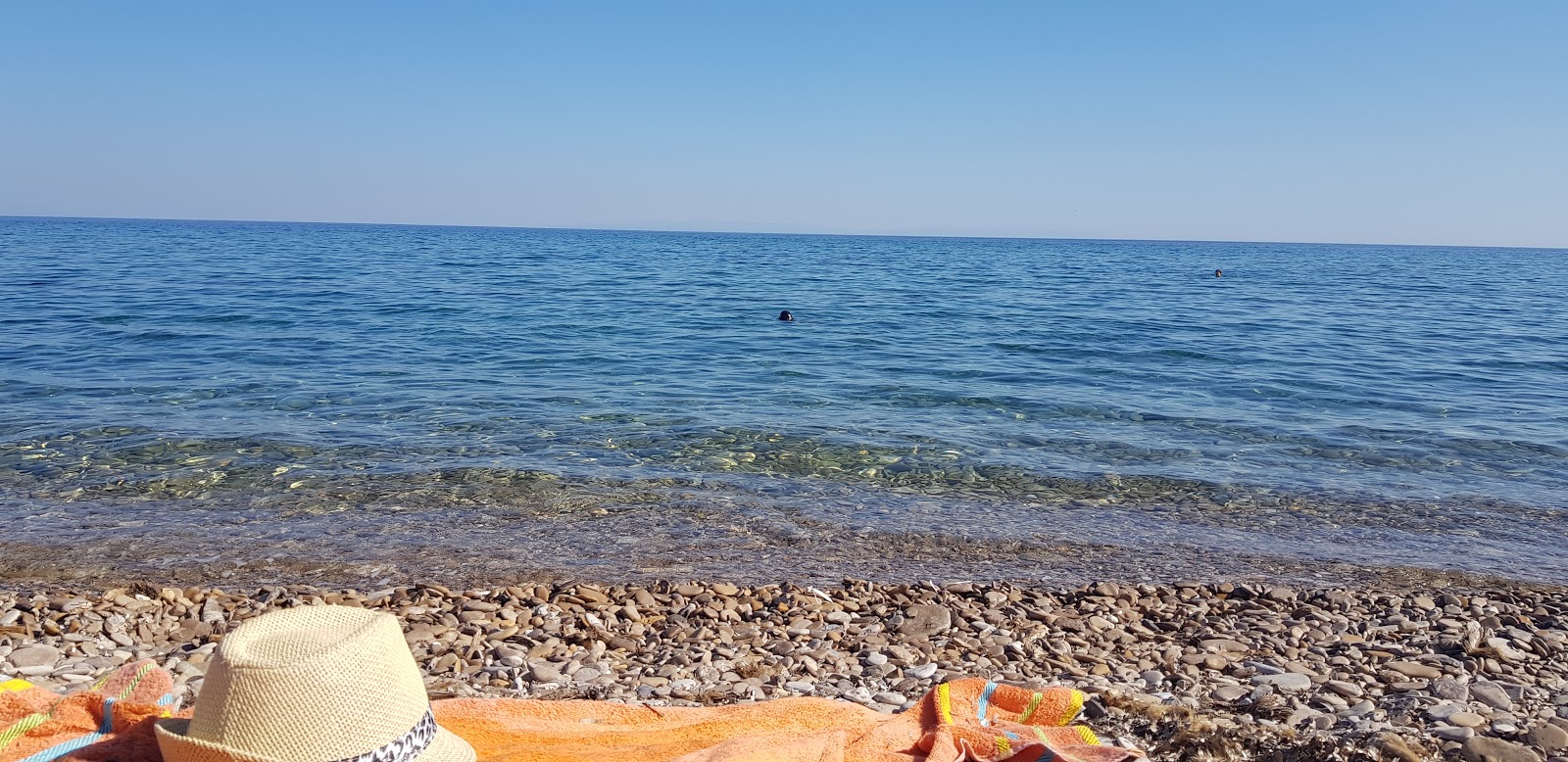 Foto de Lilika beach con guijarro ligero superficie