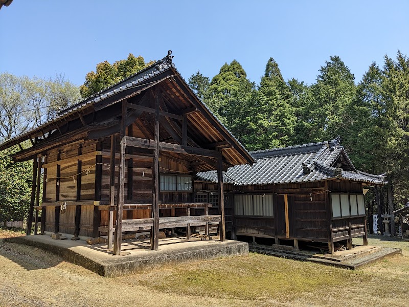 下竹田狭間八幡神社