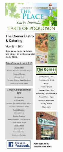 Restaurant «The Corner Bistro & Catering», reviews and photos, 200 Fountain Trce, Poquoson, VA 23662, USA