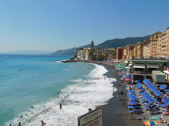Camogli beach