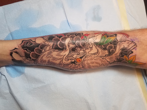 Explore san antonio tattoo ideas, creative tattoo ideas in Omaha, available at Liquid Courage Tattoos