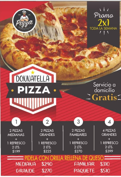 Donnatella pizza