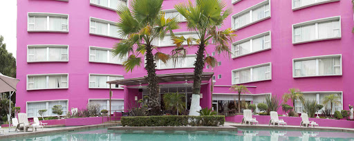 Terraces with swimming pool in Puebla