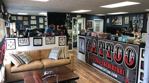 Explore lab tattoo ideas, creative tattoo ideas in Mchenry, available at Lunchbox Tattoo and Body Piercing