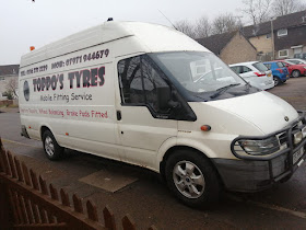Toppo's Tyres mobile tyre fitting leicester