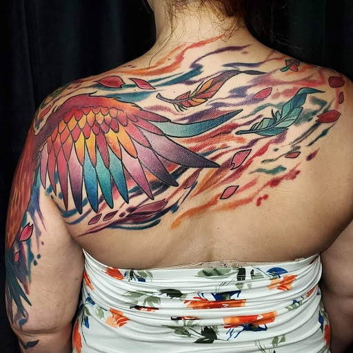 Explore tattoo ideas for aries, creative tattoo ideas in Yucca Valley, available at Strata Tattoo Lab LLC