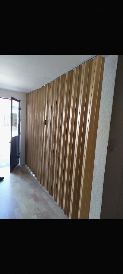 Fabrica de persianas,Piso laminado puertas plegables de pvc, piso vinilico y papel tapiz,