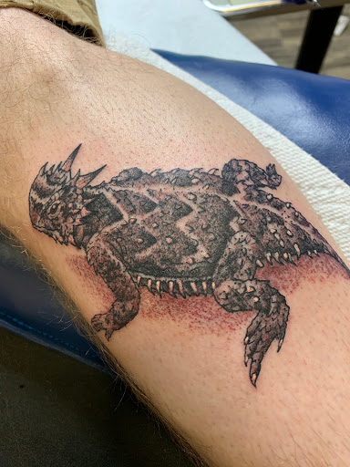 Explore chrome tattoo ideas, creative tattoo ideas in San Angelo, available at Old Town Tattoo