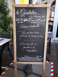 Menu / carte de Le Gustalin à Dole