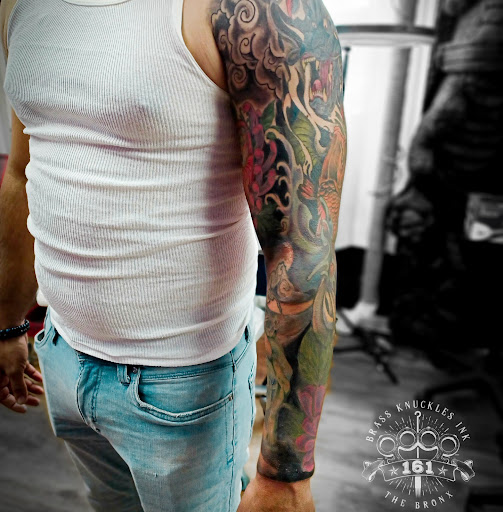 Explore scarecrow tattoo ideas, creative tattoo ideas in Bronx, available at Brass Knuckles Ink Tattoo Studio