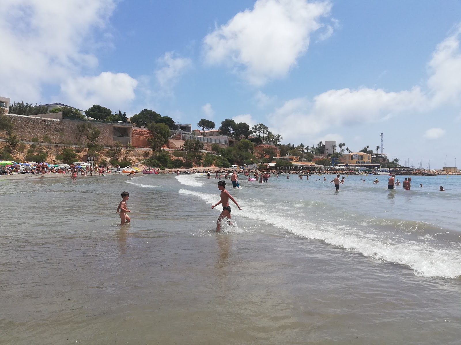 Foto de Platja la Caleta e o assentamento