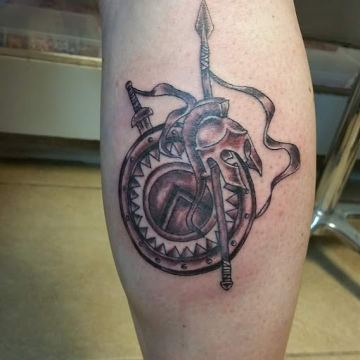 Explore norse mythology tattoo ideas, creative tattoo ideas in Elko, available at Custom Tattoos and Body Piercing Studio