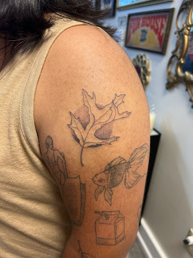 Explore great half sleeve tattoo ideas, creative tattoo ideas in Leola, available at Sweet Omens