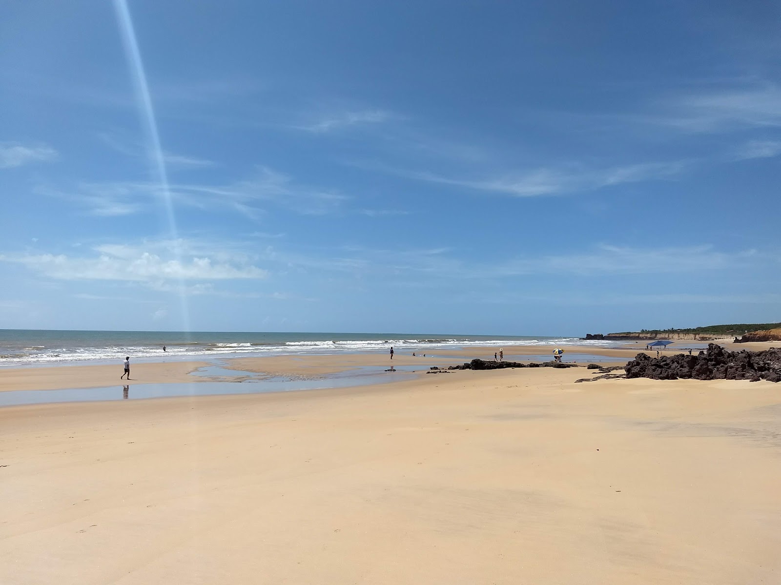 Foto von Lencois II Strand mit langer gerader strand
