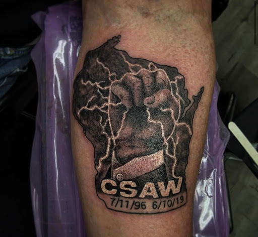 Explore jack the pumpkin king tattoo ideas, creative tattoo ideas in Kenosha, available at Kenosha Tattoo Company