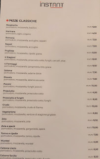 Instant à Lecco menu