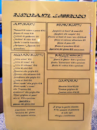 Menu du Ristorante L'Approdo à Borghetto Santo Spirito