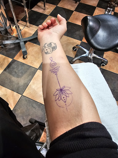 Explore ideas for daughters name tattoo, creative tattoo ideas in Englewood, available at Phantom 8 Tattoo & Piercing