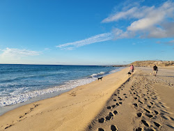 Photo de Greenly Beach entouré de montagnes